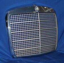 1965-1973 Mercedes W108 W109 Front Chrome Grille OEM W/Lower Emblem Nice Shape!