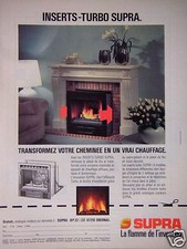 PUBLICITÉ 1987 INSERTS TURBO