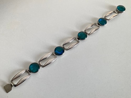 Ancien bracelet argent ailes - argent,