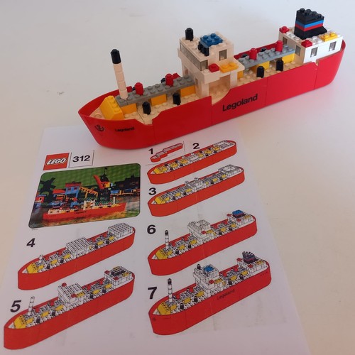 Lego 312 legoland - lego, bateau