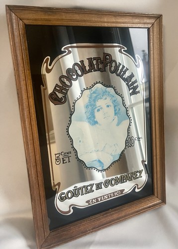 Miroir publicitaire chocolat - miroir,