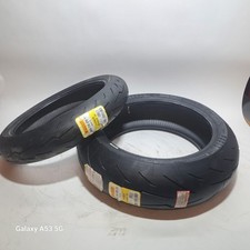 Pair of Pirelli Diablo Rosso 4 190/55 R17 - 120/70 R 17 Dot 2024 Tires