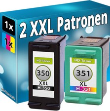 2x Encre Cartouche pour HP 350