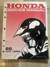 Honda ATC125M 1986 Service Manual PN 61HB600