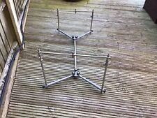 Rare Old Skool Retro Obelski Stainless Steel 3 Rod Pod From 1990s