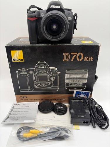 Nikon d70 kit 70mm - nikon, complet