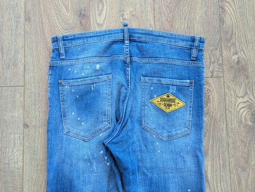 Dsquared2 tidy biker jean blue - dsquared2,