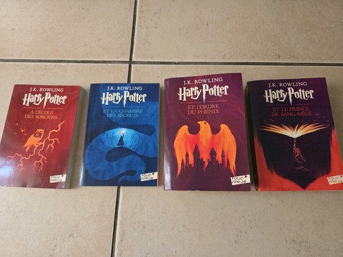 Lot livres harry potter - de,