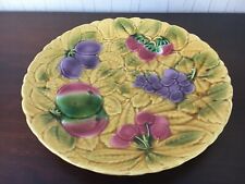 Sarreguemines Large Dish Set and 10 Earthenware Plates (Lot Price)