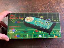 Vintage Mini Table Top Roulette Set 1960's Made in Taiwan Complete Near New!!