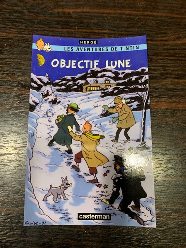 Carte postale 15x10 tintin - 15x10,
