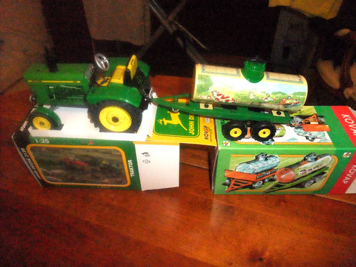 Superbe tracteur john - ,