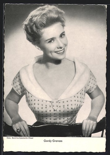 Carte postale actrice - postale, l'actrice