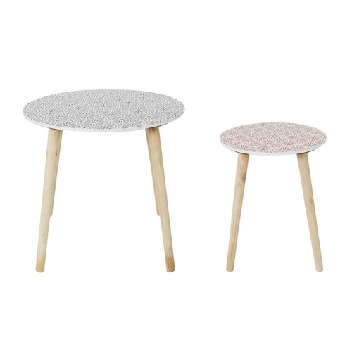 Lot tables gigognes - 2,