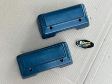 71-95 Chevrolet G20 Van GMC Vandura Driver Passenger Vinyl Armrests (PAIR) BLUE