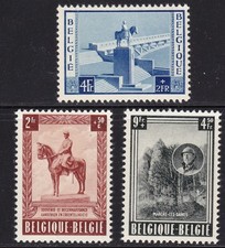 1954 Belgium - COB No. 938/940