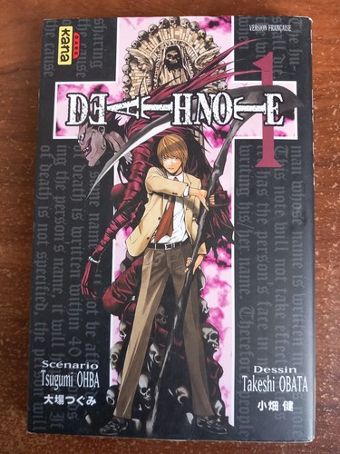 Manga death note tome - manga, note,