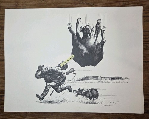 02l16 ancienne lithographie - 02l16,