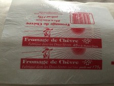 Etiquette Fromage Chèvre Deux