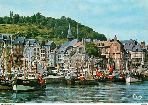 Carte postale honfleur - 14,