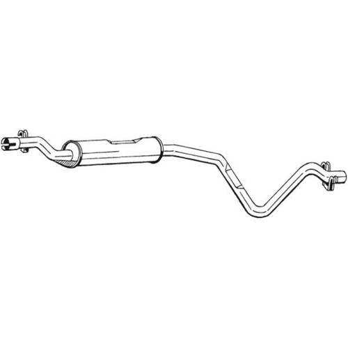 Bosal silencieux central - bosal,