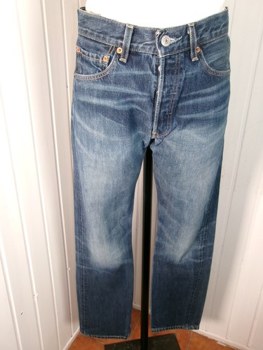 Vintage pantalon jean bleu - vintage,