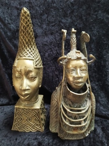 Rares anciennes statues en - et,