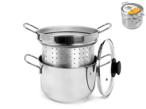 Cuiseur pâtes inox avec - pâtes,