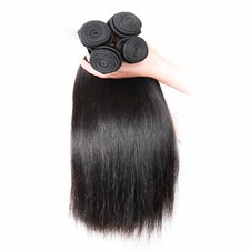 Tissage bresilien en lot 2 x 100g et 100 % humain closure meches bresiliennes 