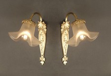 ETS DONNA : PAIRE D'APPLIQUES