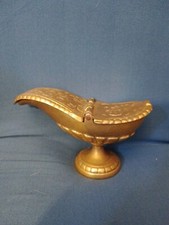 ANCIENNE NAVETTE/BRONZE/RENAISSANCE/H.8 cm/MESSE/NO ENCENSOIR/NO CALICE/2 DISPO