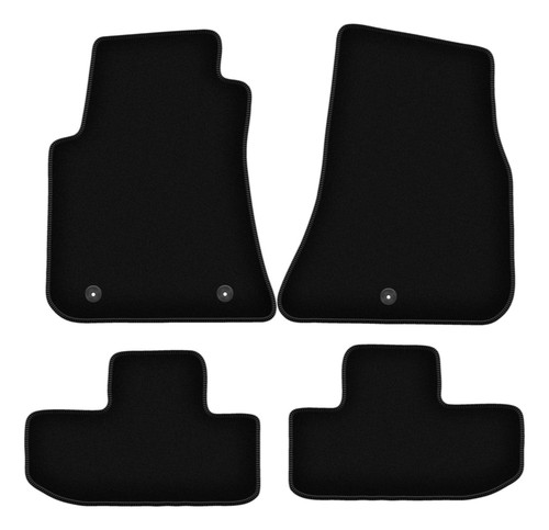 Tapis sol velours noir - de,