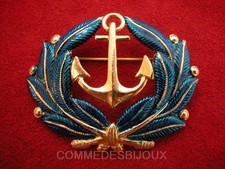 Broche Vintage Palmes Couronne