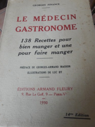 Médecin gastronome - médecin,