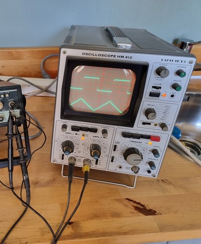 Oscilloscope hameg hm412 - oscilloscope,