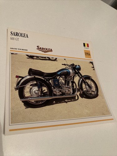 Saroléa 600gt 1954 carte - saroléa,