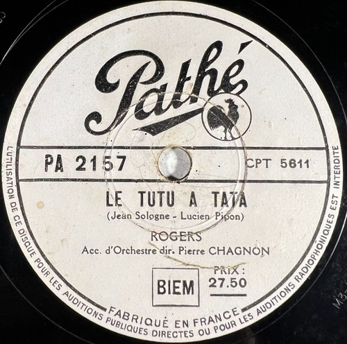 Roger tutu tata - le, /