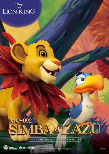 Lion roi simba zazu statue - roi,