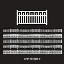 HO Clôture Ferroviaire Lot 1m