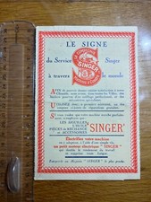 Catalogue SINGER Machine