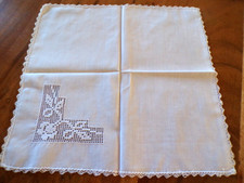 Linge ancien 1 Napperon en