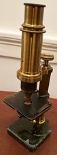 Microscope ancien en laiton