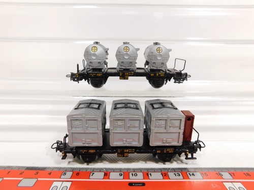 Märklin 2x wagon - h0,