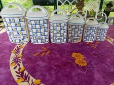 6 Pots à Epices Condiments