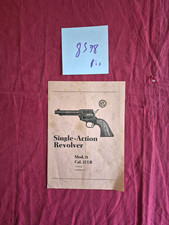 No. 8578 bis / Single-Action Revover Technical Leaflet Mod.21 Cal 22 LR / HS