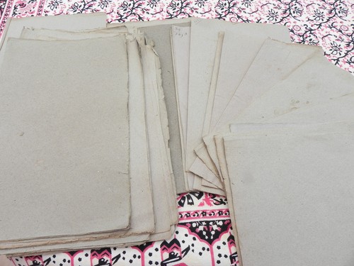 Papier couleur issu - ,