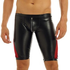 HOMME Véritable Cuir Short