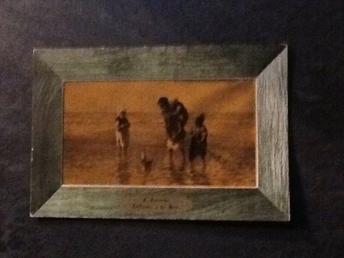 Tableau enfants la mer - a,