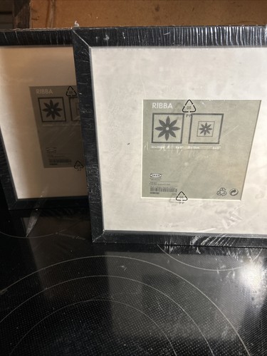 Pair ikea ribba black picture - pair,