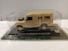 1/43 LAND ROVER SÉRIES III 109 MILITARY DEL PRADO SOUS BLISTER